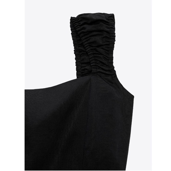 Zara linen midi dress - Picture 2 of 4